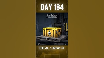 A Case A Day Until I Get Gloves! (Day 184) #shorts #cs2 #csgo #knife #gloves #gaming #goldgoldgold