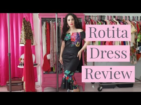 rotita gold dress