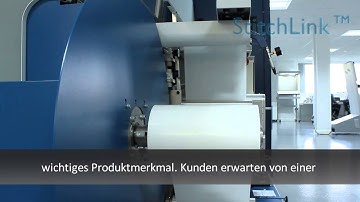 N610i Etikettendruckmaschine - StitchLink ist eines der drei i-Tech Produktmerkmale