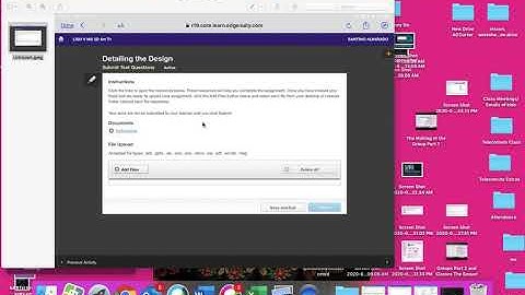 Making your picture into a PDF to upload into Edgenuity.  For Desk/Lap top