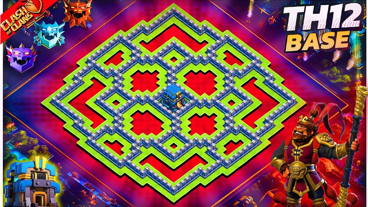 NEW ULTIMATE! TOWN HALL 12 BASE 2026! TROPHY BASE TH12 | WAR BASE TH12 Eps. 1888