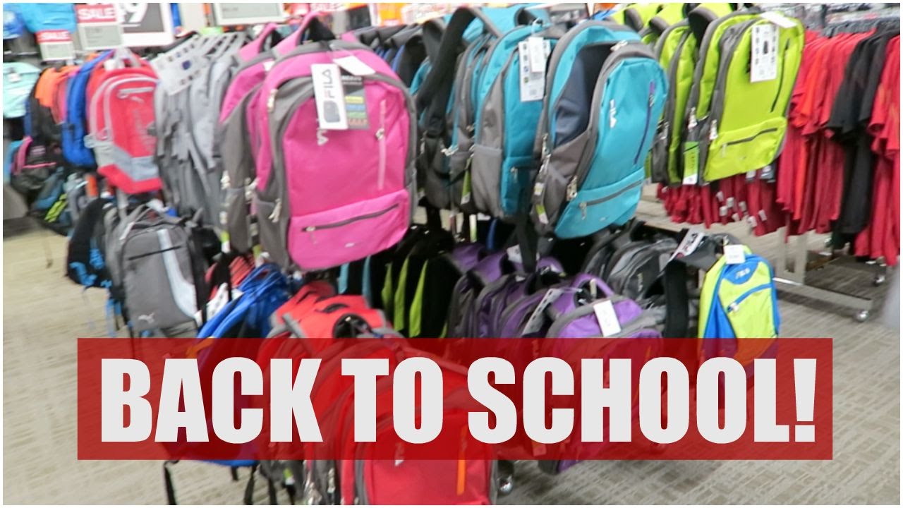 BACK TO SCHOOL SHOPPING! - July 15, 2015