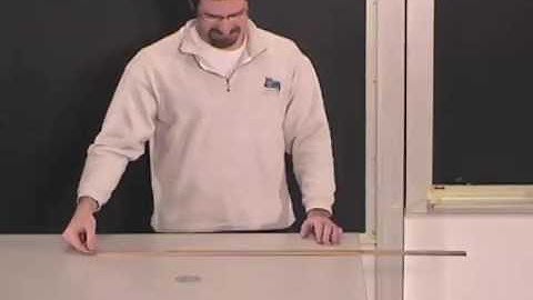 Anomalous behavior of a meter stick