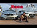 BMW M4 vs Audi RS5 (Race)