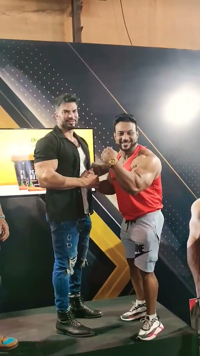 Met with Sergi constance ❤️ support like shr cmt #sergiconstance #sohailfitness #fitnessmotivation