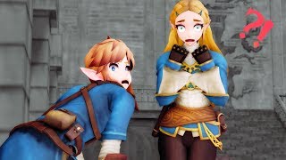 SLAP ME ON THE ASS?! - Zelda & Link x2 (The Legend of Zelda BotW) 【MMD animation】