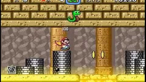 SMW Custom Level - Ancient Castle 1 (Old)