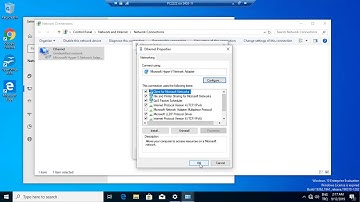 Virtual machine - Hyper V - PING