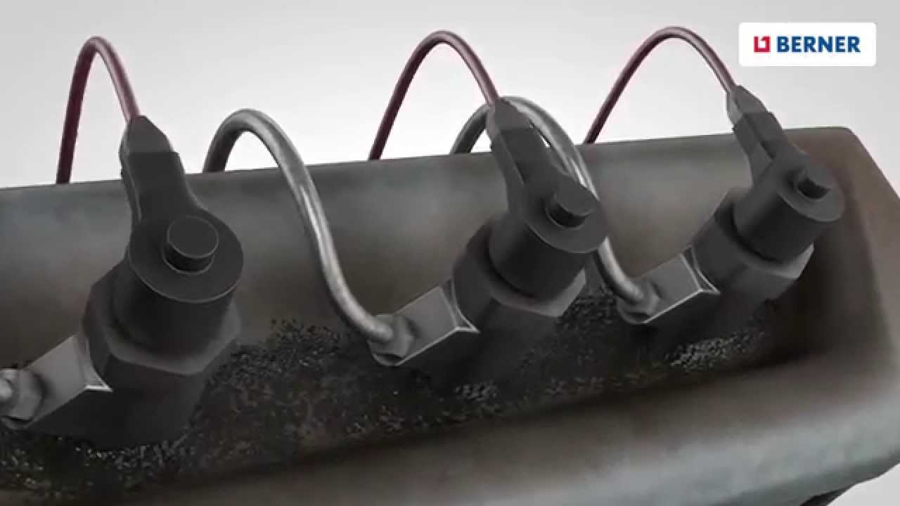 Spray Solvente Injectores Berner