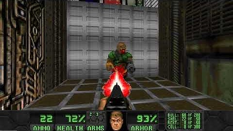 Doom II | Necromantic Thirst Map01(LD 50 Processing): UV Max in 3:31