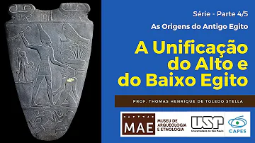 Como se deu a unificação política dos reinos do Alto e do Baixo Egito?