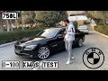BMW 750Li ( F01 ) | 0-100 Km/s test | AvtoAnaliz #35 | SATILIR