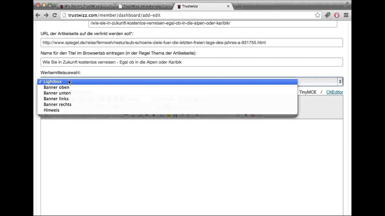 Erfahrungsbericht zu Trustwizz von Gregor Muszkiet