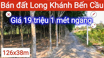 Bán đất khu dân cư Long Khánh Bến Cầu - Giá chỉ 19tr/m ngang - Lập vườn vô tư | Điền Thổ Tây Ninh