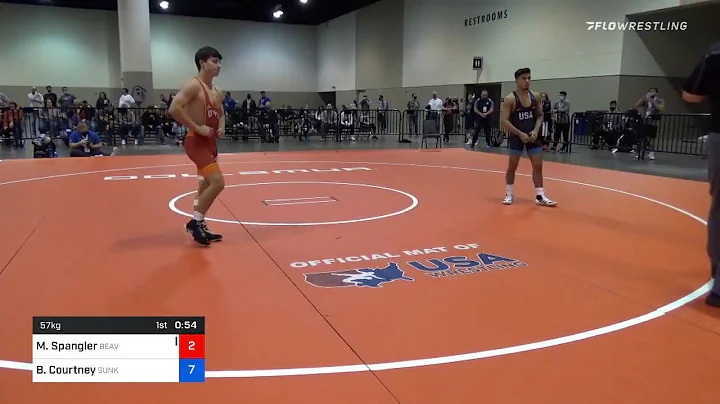 57 Kg Prelims Michael Spangler Beaver Wrestling Cl...