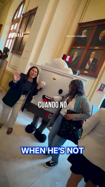 Peru introduces new Congress mascot, Congresito