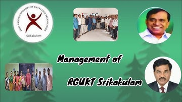 Management Staff of RGUKT Srikakulam || #RGUKTSKLM✨