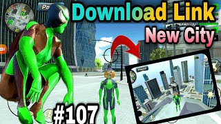 How To Download New Big City Update || Download Link || Rope Frog Ninja Hero Gameplay #107 screenshot 1