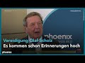 Gerhard Schröder zur Vereidigung von Olaf Scholz zum Bundeskanzler am 08.12.21