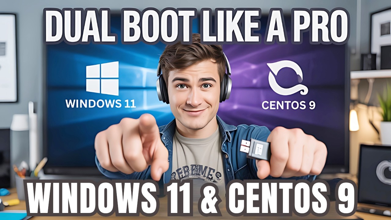 How To Dual Boot Windows 11 & CentOS Stream 9 | Install CentOS 9 ...