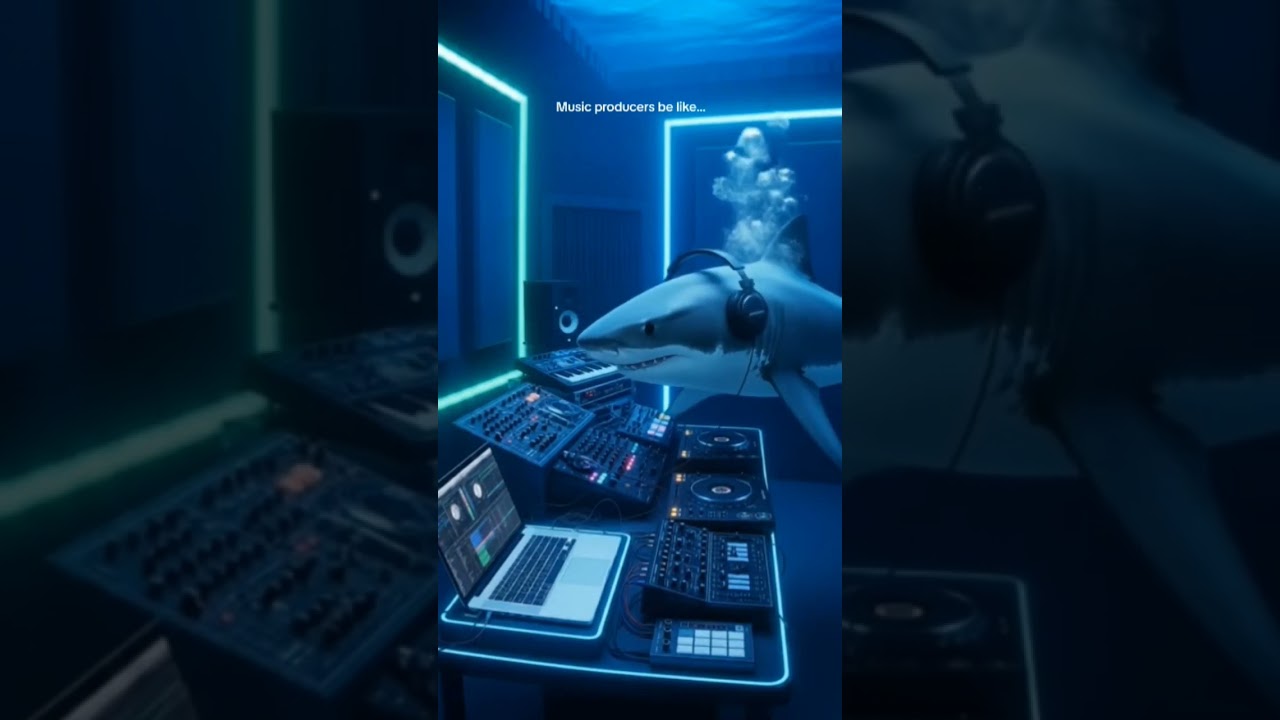 Sharks Producing Music 🎵 