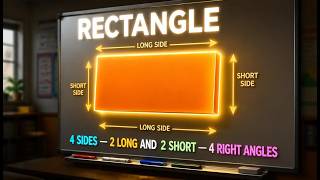 Learn the Rectangle Shape | Shapes for Kids Episode 4