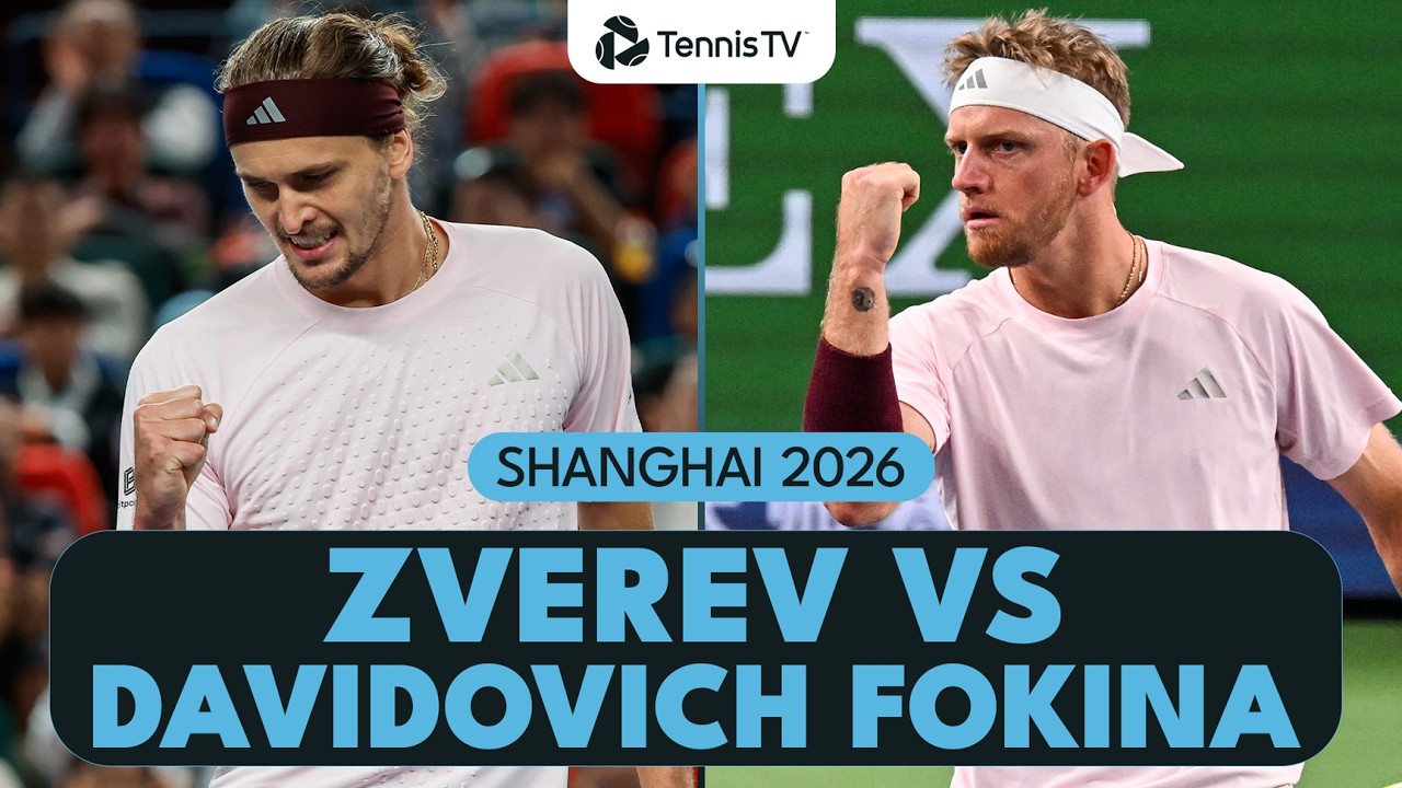 Alexander Zverev vs Alejandro Davidovich Fokina For A Spot In The Final 🤝 | Shanghai 2026 Highlights video thumbnail
