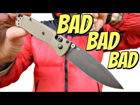 The Worst Knife I've Ever Carried - BENCHMADE BUGOUT