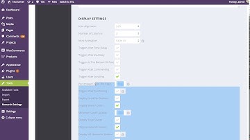 How To Use Popups In Monarch 1.2