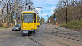 Osterzug 2026 Kombi Fahrt Mit Tatra T6A2 B6A2 Ankunft Am S-Bahnhof Berlin Grünau 4.4.26