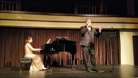 Brandon Mills, tenor, accompanied by Marianne Mills.