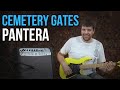 Pantera - Cemetery Gates (como tocar - aula de guitarra)