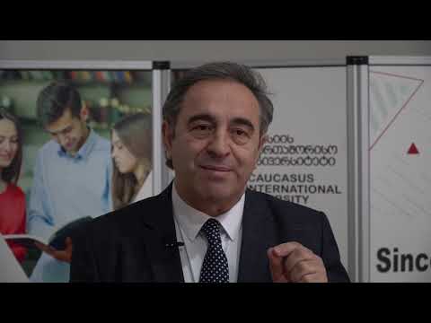 კსუ ში საქართველო ისრაელის ბიზნესპალატის პრეზიდენტ იციკ მოშეს საჯარო ლექცია გაიმართა 25 03 2019