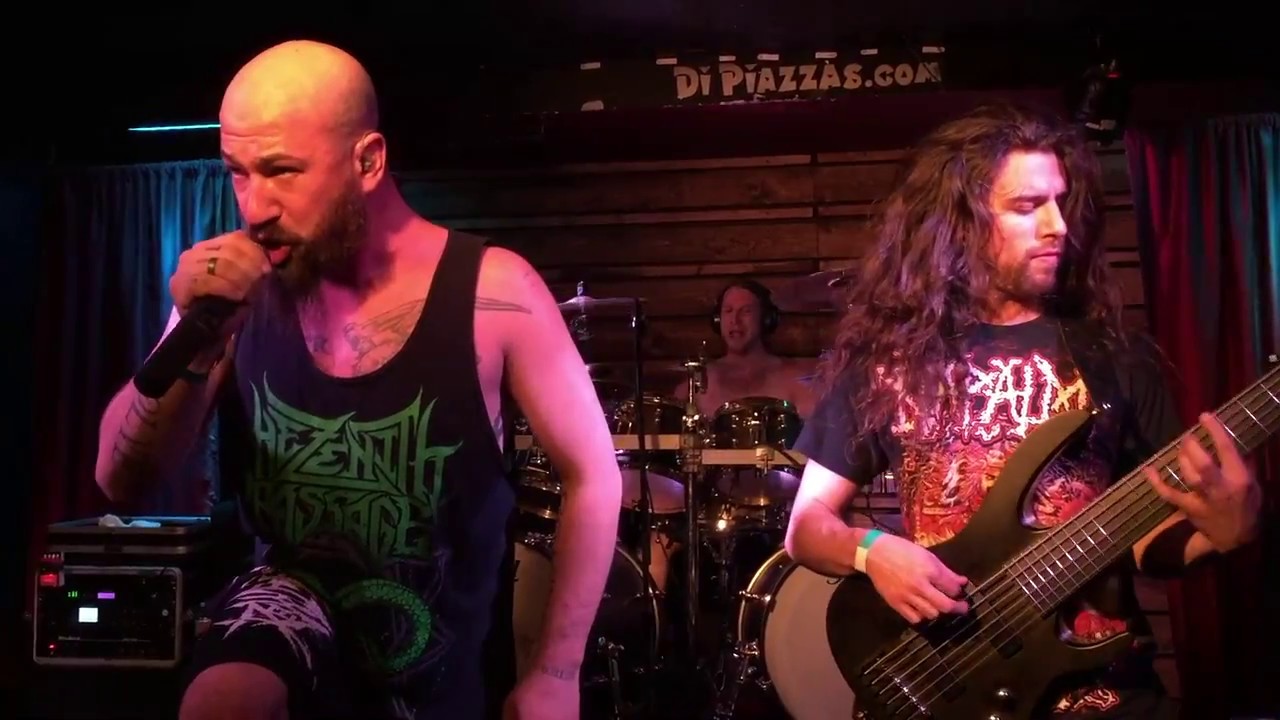 Archspire - Involuntary Doppleganger - Live @ DiPiazzas - Long Beach, CA 8-17-16