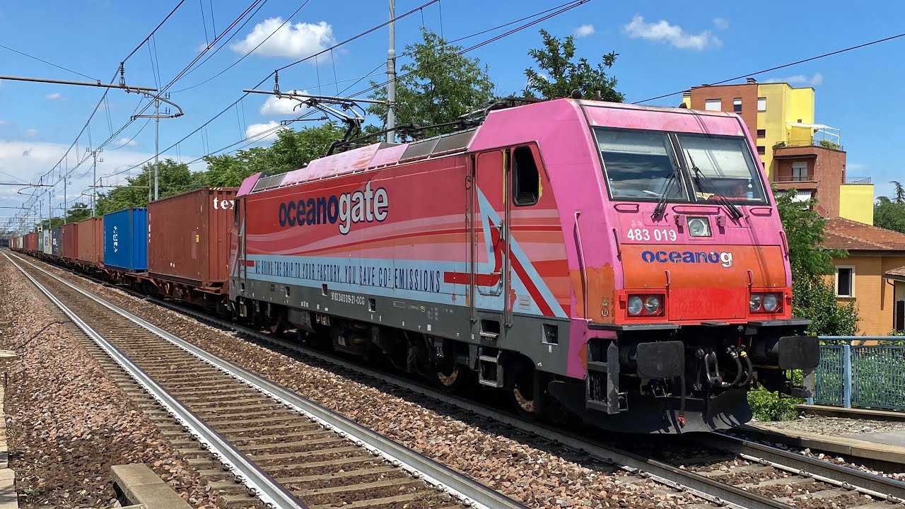 TRENI DI OGNI TIPO in transito alla stazione di BOLOGNA MAZZINI!
