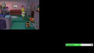 simpsons hit and run (low quality stream)