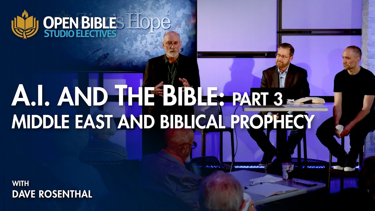 A.I. and the Bible - PART 3: A.I. Middle East and Biblical Prophecy with David Rosenthal