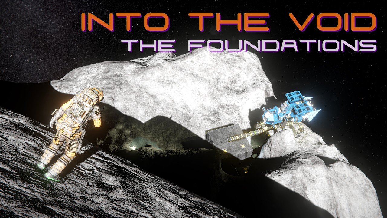 The Foundations | Into the Void: Space Engineers Survival - YouTube