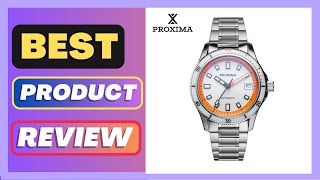 Best Proxima PX1738 Luxury Men Watch Enamel Dial Full