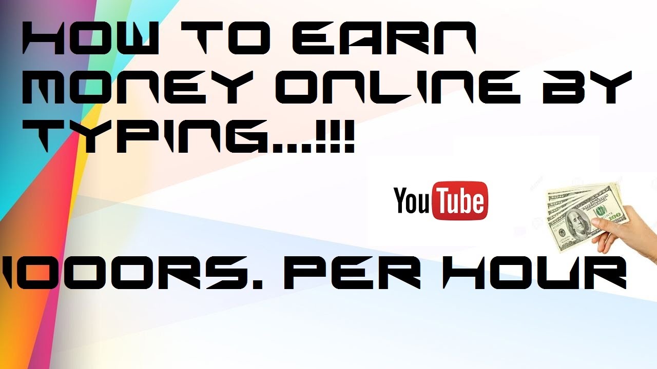 How To Earn Money Online By Typing In India In Hindi ? ( Rs. 1000 per ...