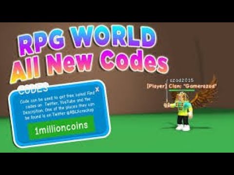 Roblox Rpg World Rebirth Glitch It Will Save You Hours Youtube - rpg world codes in roblox r bown hack robux