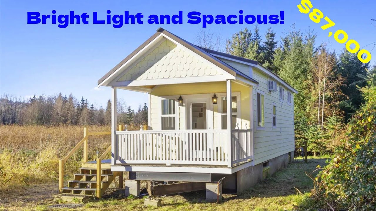 A Stunning Custom Tiny Home, Filled With Natural Light, Ready To Be Placed On Your Property