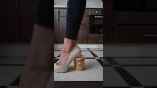 Experiment High Heels Vs Rubiks Cube Crushing Crunchy Soft Things By Shoes