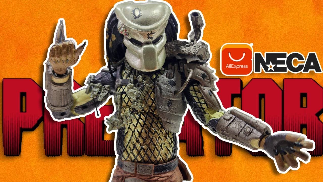 AliExpress ¡FIGURA BOOTLEG NEGA! de JUNGLE HUNTER PREDATOR ¿VALE LA PENA?