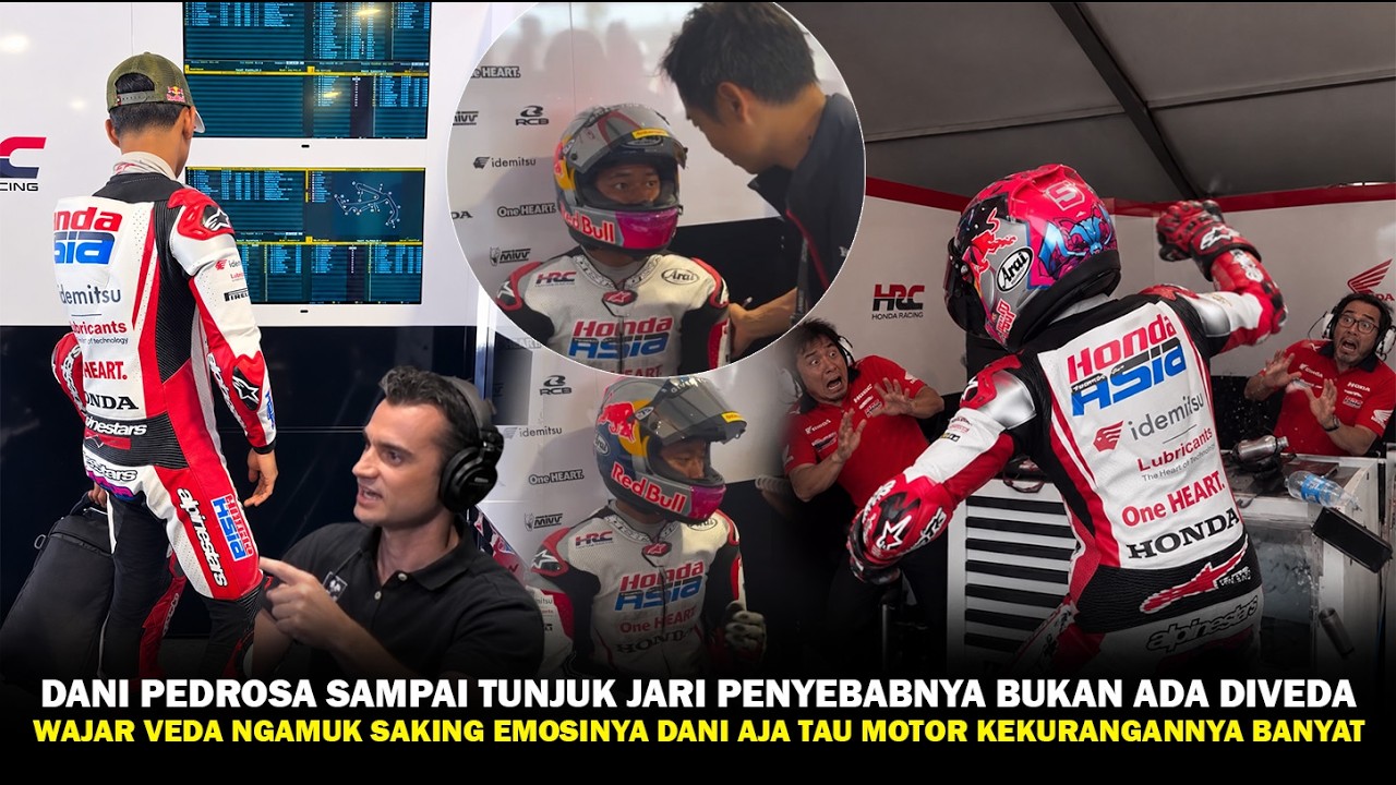 AMUKAN VEDA YG TERTAHAN AKHIRNYA PECAH! DANI PEDROSA BU… — Transcript