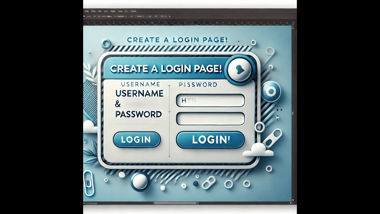 Creating a Login Page Made Easy | Step-by-Step Tutorial - YouTube