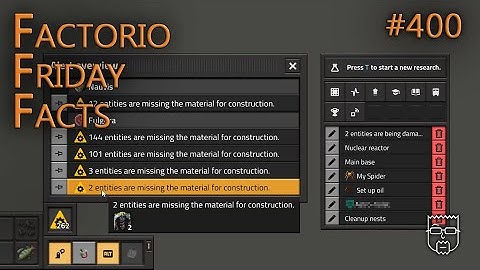 Put a Pin in it | Factorio Friday Facts (FFF) #400 | Analysis & Speculation