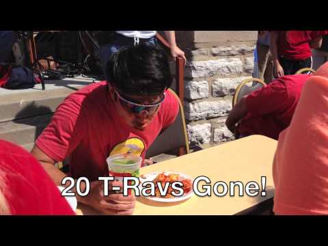 St Ambrose Toasted Ravioli Eating Contest