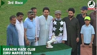 Krc 3Rd Race 23Rd March 2026 Winner Lucky Hunter