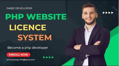 How to Protect your PHP Script Using License System | Dabd Developers